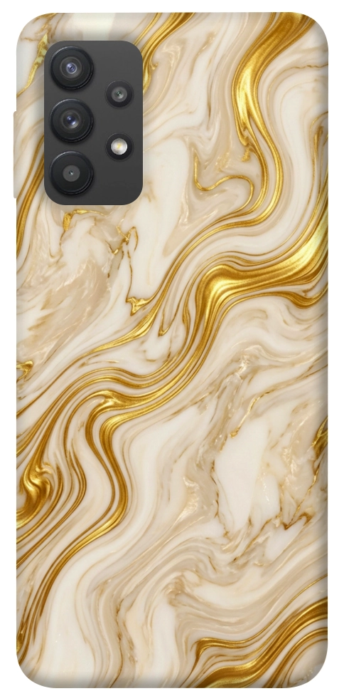 Чохол Liquid gold marble для Galaxy A32 4G
