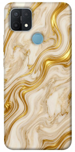 Чохол Liquid gold marble для Oppo A15