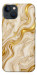 Чехол Liquid gold marble для iPhone 13