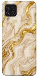 Чехол Liquid gold marble для Galaxy A22 4G