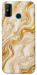 Чехол Liquid gold marble для TECNO Spark 6 Go
