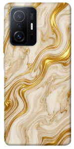 Чохол Liquid gold marble для Xiaomi 11T