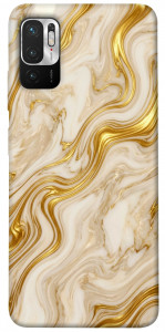 Чохол Liquid gold marble для Xiaomi Redmi Note 10 5G