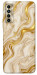 Чехол Liquid gold marble для TECNO Camon 17P
