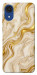 Чехол Liquid gold marble для Galaxy A03 Core