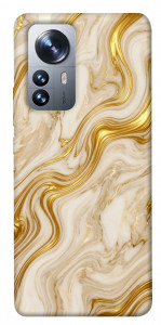 Чохол Liquid gold marble для Xiaomi 12