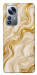 Чехол Liquid gold marble для Xiaomi 12