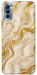 Чохол Liquid gold marble для TECNO Spark 8P