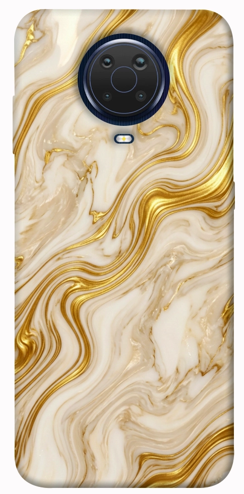 Чехол Liquid gold marble для Nokia G20