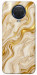 Чехол Liquid gold marble для Nokia G10