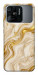Чехол Liquid gold marble для Xiaomi Redmi 10C