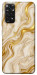 Чехол Liquid gold marble для Xiaomi Redmi Note 11 (Global)