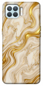 Чохол Liquid gold marble для Oppo F17 Pro