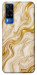 Чехол Liquid gold marble для Vivo Y51a