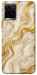 Чохол Liquid gold marble для Vivo Y33s