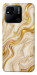 Чехол Liquid gold marble для Xiaomi Redmi 10A