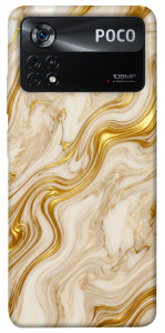 Чохол Liquid gold marble для Xiaomi Poco X4 Pro
