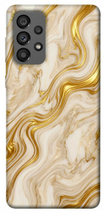 Чехол Liquid gold marble для Galaxy A73 5G