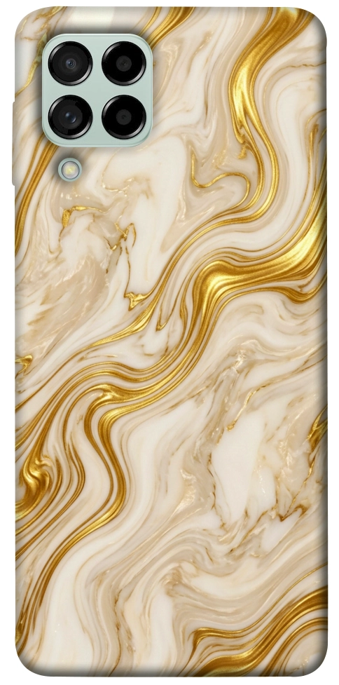 Чохол Liquid gold marble для Galaxy M53