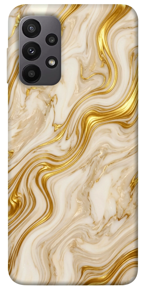 Чехол Liquid gold marble для Galaxy A23