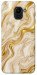 Чехол Liquid gold marble для Galaxy J6 (2018)
