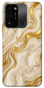 Чохол Liquid gold marble для TECNO Spark 8C