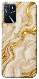 Чехол Liquid gold marble для Oppo A54s