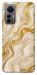 Чехол Liquid gold marble для Xiaomi 12 Lite