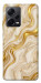 Чехол Liquid gold marble для Xiaomi Redmi Note 12 Pro+