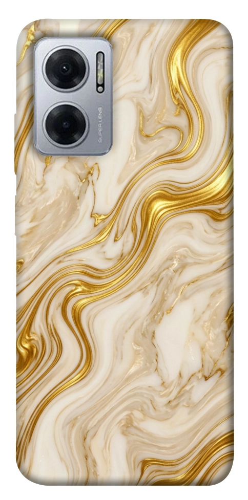 Чохол Liquid gold marble для Xiaomi Redmi Note 11E