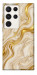 Чохол Liquid gold marble для Galaxy S23 Ultra