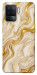 Чехол Liquid gold marble для Oppo Reno 5 Lite
