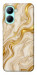 Чехол Liquid gold marble для Realme C33