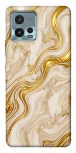 Чохол Liquid gold marble для Motorola Moto G72