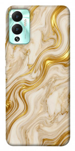 Чехол Liquid gold marble для Infinix Hot 12 Play