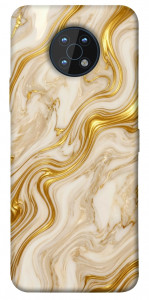 Чехол Liquid gold marble для Nokia G50