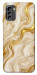 Чехол Liquid gold marble для Nokia G60