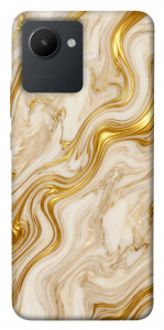 Чохол Liquid gold marble для Realme C30s