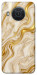 Чехол Liquid gold marble для Nokia X20
