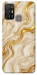 Чохол Liquid gold marble для ZTE Blade A52