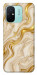 Чехол Liquid gold marble для Xiaomi Redmi 12C