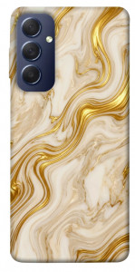 Чехол Liquid gold marble для Galaxy M54 5G