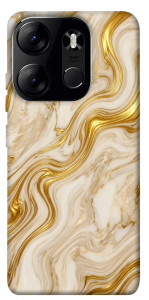 Чохол Liquid gold marble для Tecno Spark Go 2023