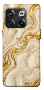Чехол Liquid gold marble для OnePlus 10T