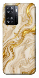 Чехол Liquid gold marble для OnePlus Nord N20 SE