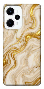 Чехол Liquid gold marble для Xiaomi Poco F5