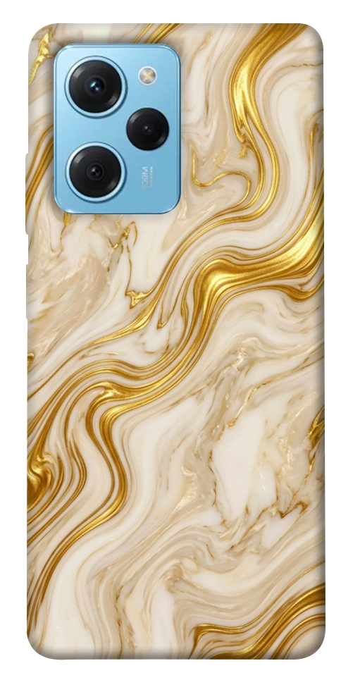 Чохол Liquid gold marble для Xiaomi Poco X5 Pro 5G