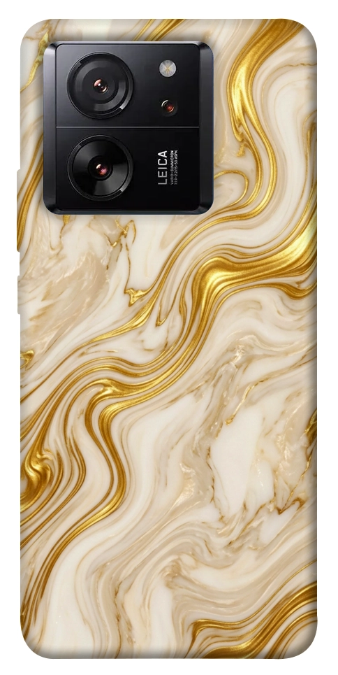 Чохол Liquid gold marble для Xiaomi 13T Pro