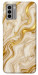 Чехол Liquid gold marble для Nokia G22