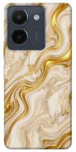 Чохол Liquid gold marble для Vivo Y36